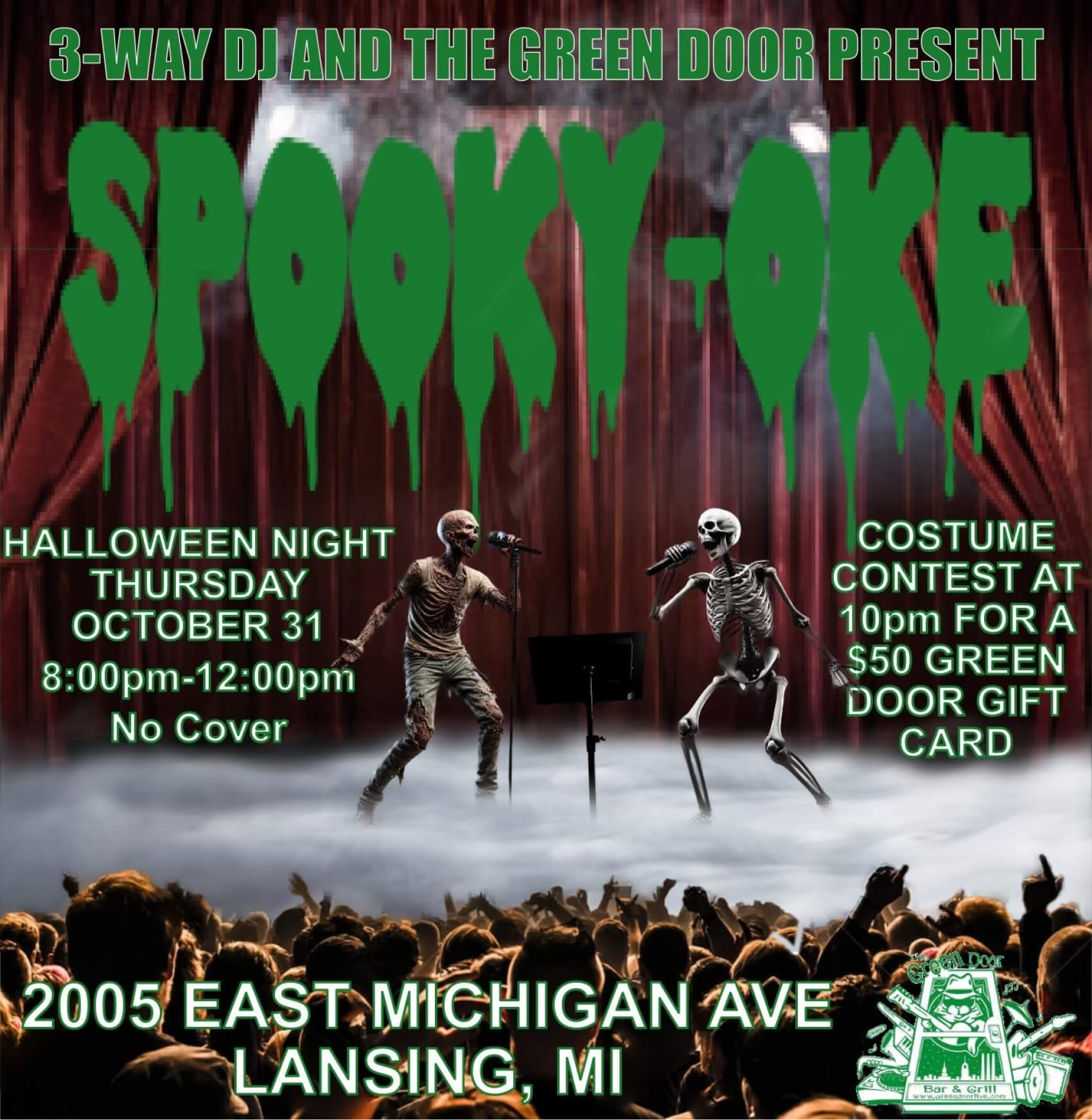 Spooky Oke Poster